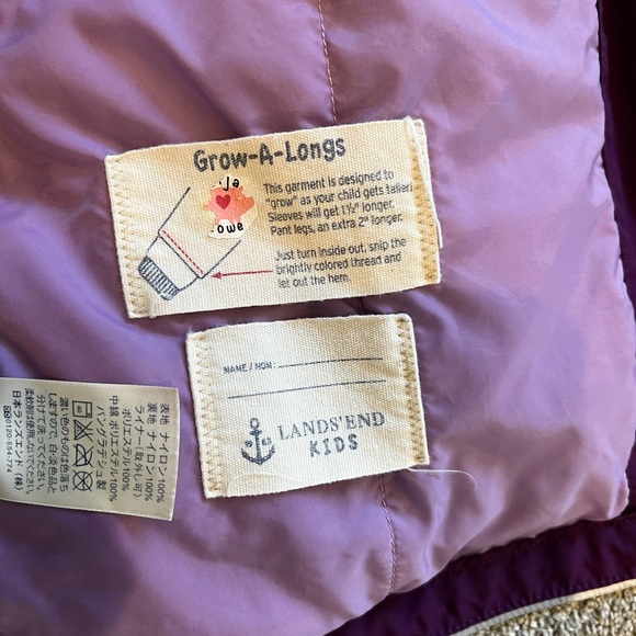 Land’s End Squall Girls Jacket - Picture 3 of 7